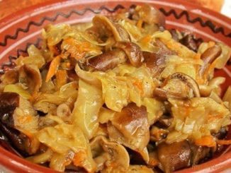 Солянка грибная постная
