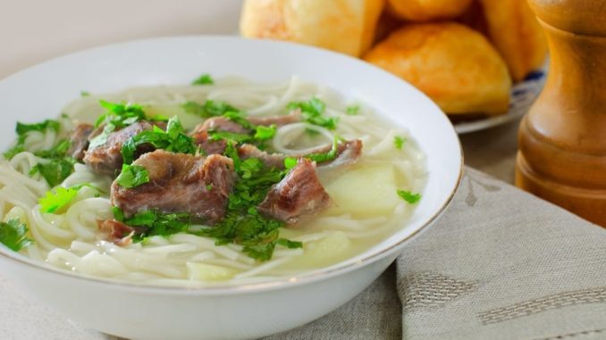 Суп-лапша с мясом Суп-лапша с мясом
