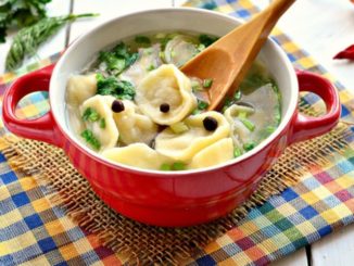 Суповые пельмешки с мясным фаршем