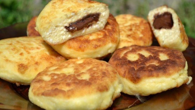 Сырники с шоколадом Сырники с шоколадом