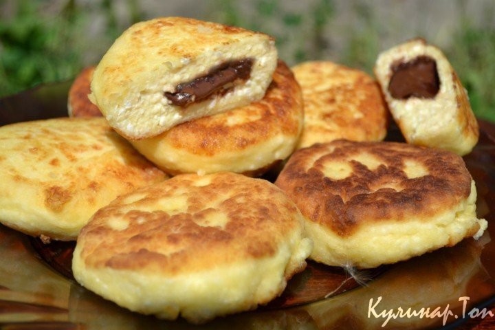 Сырники с шоколадом