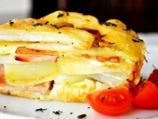 Запеканка из картофеля с корейкой