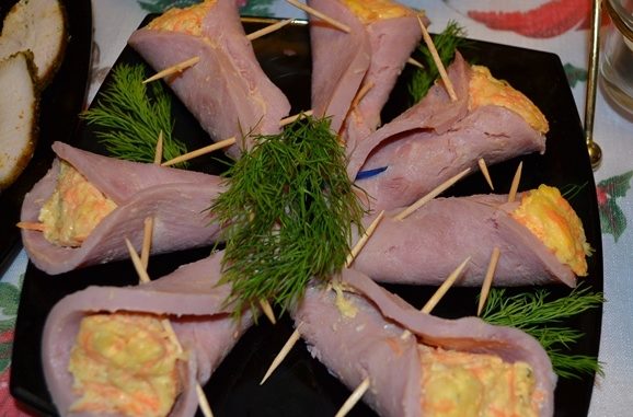кулечки с начинкой