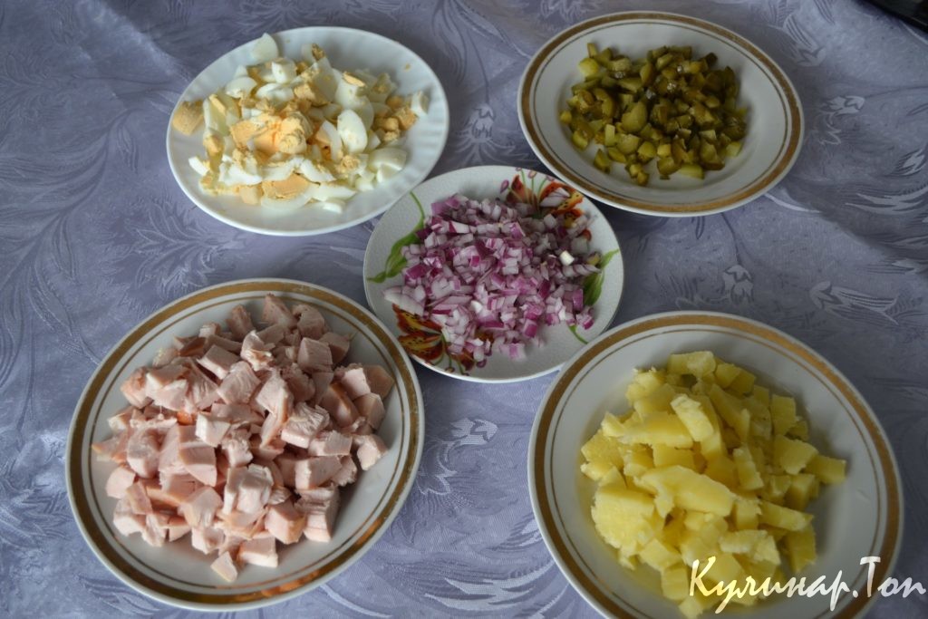 Салат "Мартовский"