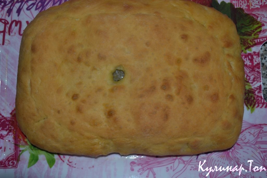 Пирог со скумбрией