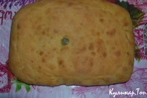Пирог со скумбрией
