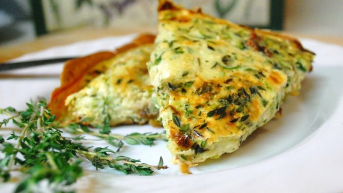 Фриттата с цукини, грибами и кукурузой Фриттата с цукини, грибами и кукурузой