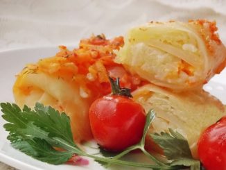 Голубцы с овощами
