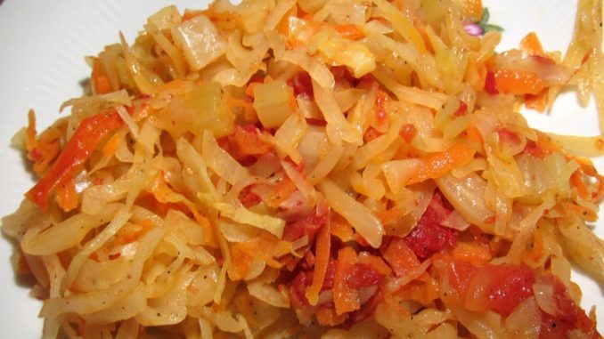 Капуста с сельдереем Капуста с сельдереем