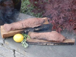 Караси в глине