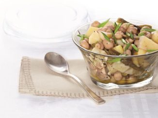 Картофельный салат с грибами