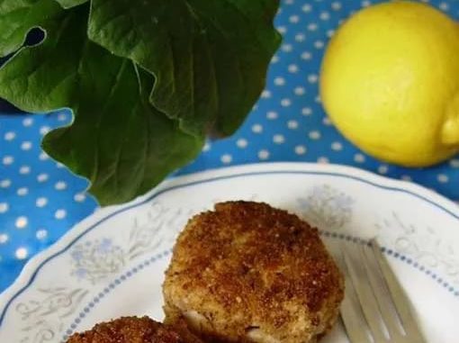 Котлеты рыбные с лимоном Котлеты рыбные с лимоном