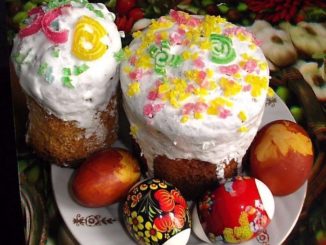 Кулич шоколадный