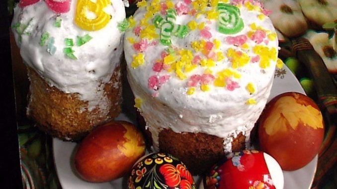 Кулич шоколадный Кулич шоколадный