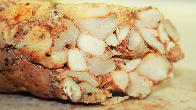 Куриная домашняя колбаса Куриная домашняя колбаса