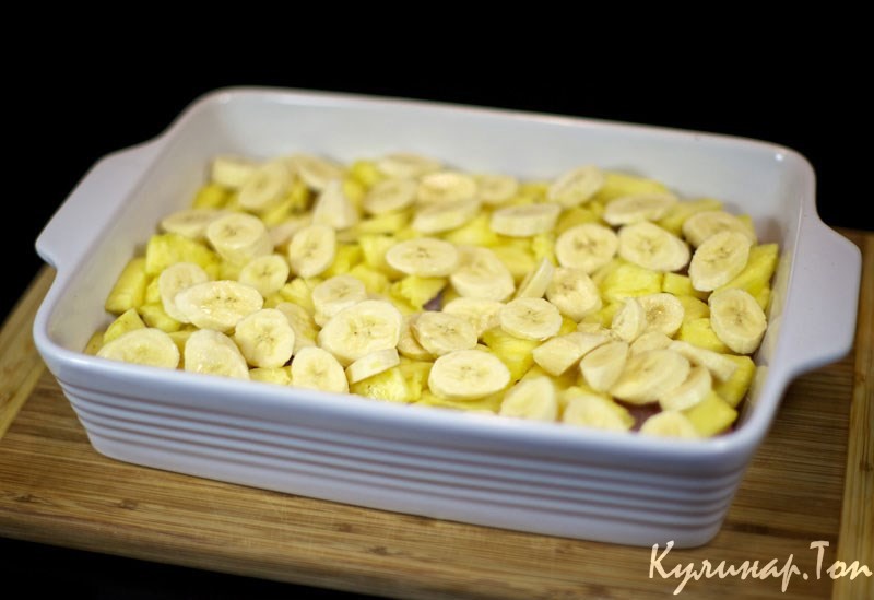 Курица с бананами