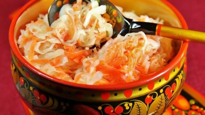 Квашеная капуста по русски Квашеная капуста по русски