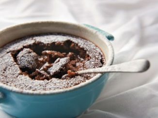 Лава-кейк в стаканчике