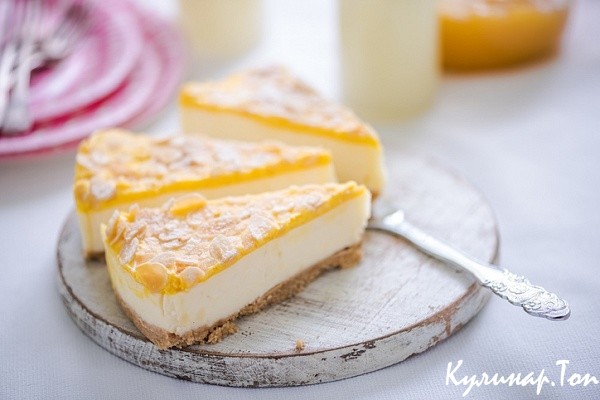 Лимонный чизкейк с медом