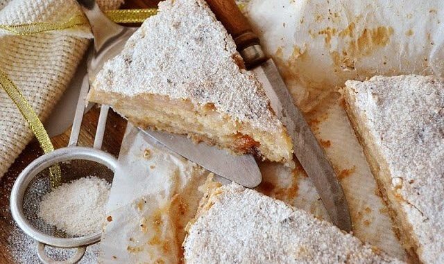 Насыпной яблочный пирог Насыпной яблочный пирог
