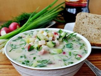 Окрошка мясная