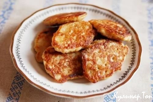 Овсяные оладьи Овсяные оладьи