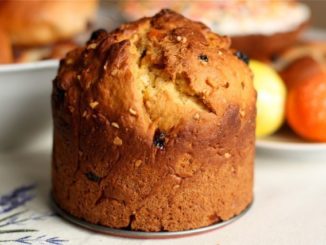 Пасхальный кулич с шафраном