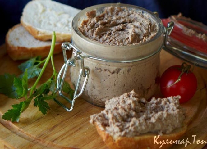 Паштет из куриной печенки