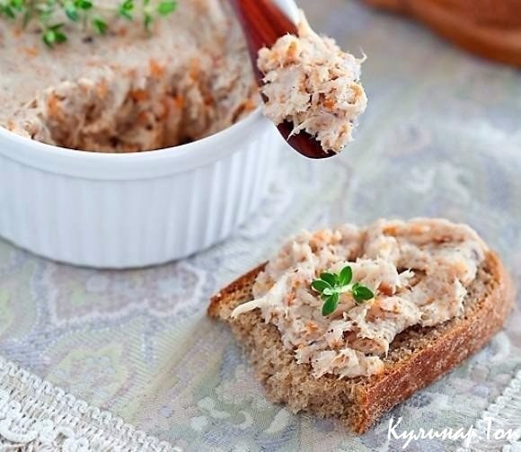 Паштет из курицы и моркови