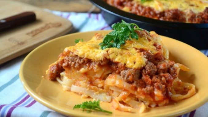 Пирог из спагетти под сыром Пирог из спагетти под сыром