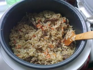 Плов из баранины по-казахски