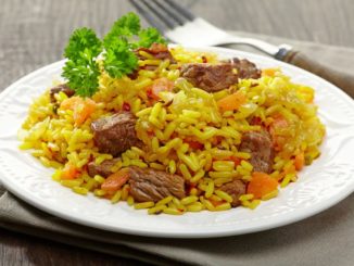 Плов с говядиной