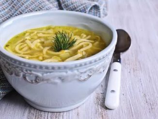 Суп из куриных окорочков с лапшой