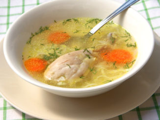 Суп из курицы с овощами