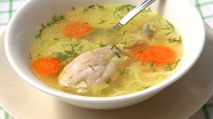 Суп из курицы с овощами Суп из курицы с овощами