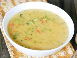 Сырный суп с курицей и рисом