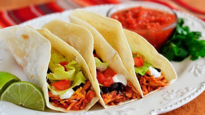 Тако с курицей Тако с курицей