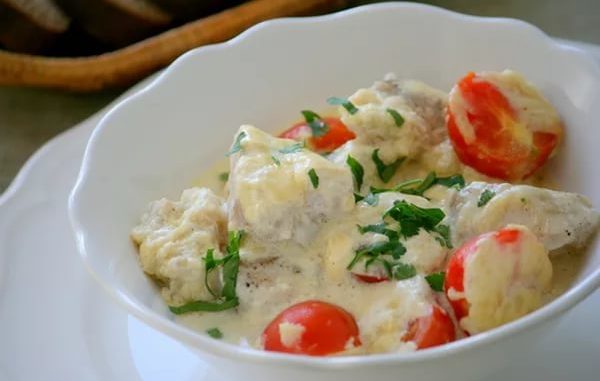 Треска, запеченная в духовке с сыром Треска, запеченная в духовке с сыром
