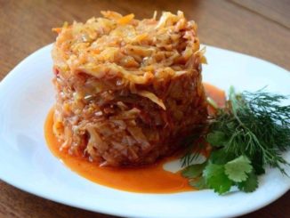 Тушеная капуста (Постное меню)