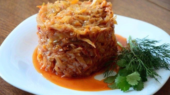 Тушеная капуста (Постное меню) Тушеная капуста (Постное меню)