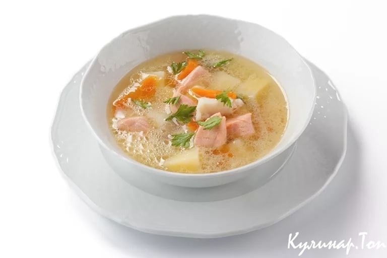 Уха из семги
