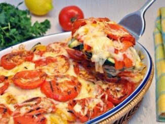 Запеканка из овощей с сыром