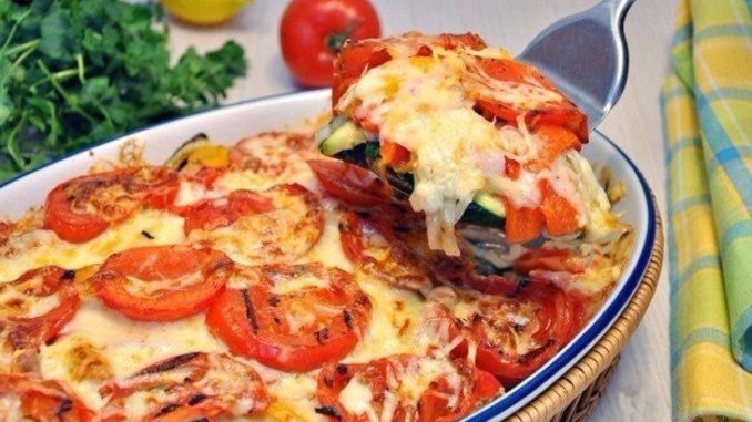 Запеканка из овощей с сыром Запеканка из овощей с сыром