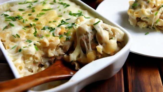 Запеканка с макаронами и телятиной Запеканка с макаронами и телятиной