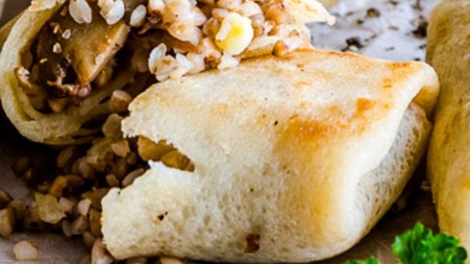 Блинчики с гречкой Блинчики с гречкой