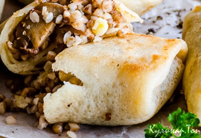 Блинчики с гречкой