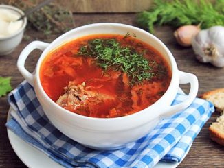 Борщ с мясом по-донскому