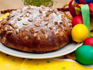 Чешский пасхальный кулич