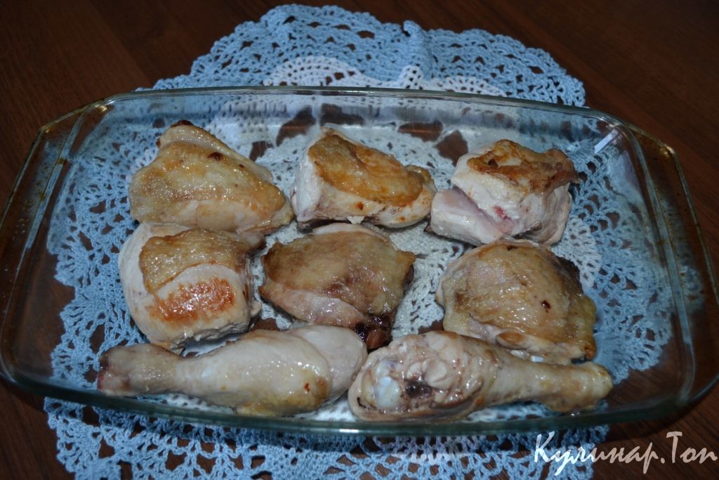 Курица в томатном соусе