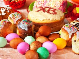 Кулич с изюмом